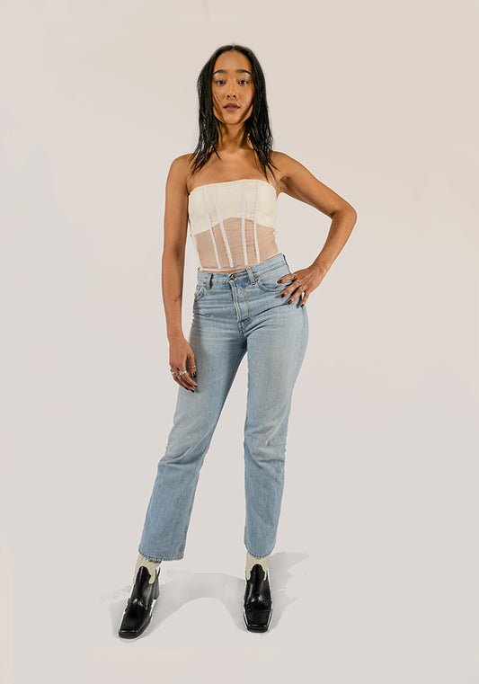 Corset Top in White