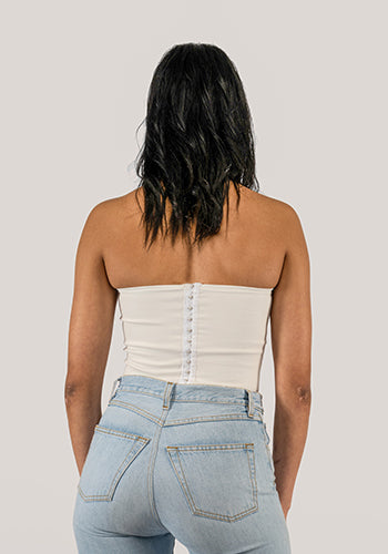 Corset Top in White