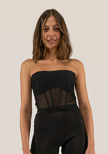 Corset Top in Black